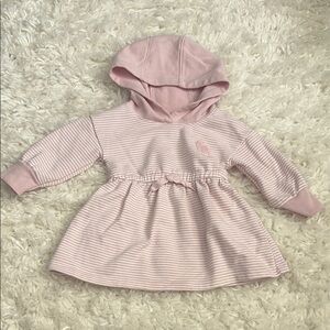 Carter's Pink Striped Kids Swim Coverup